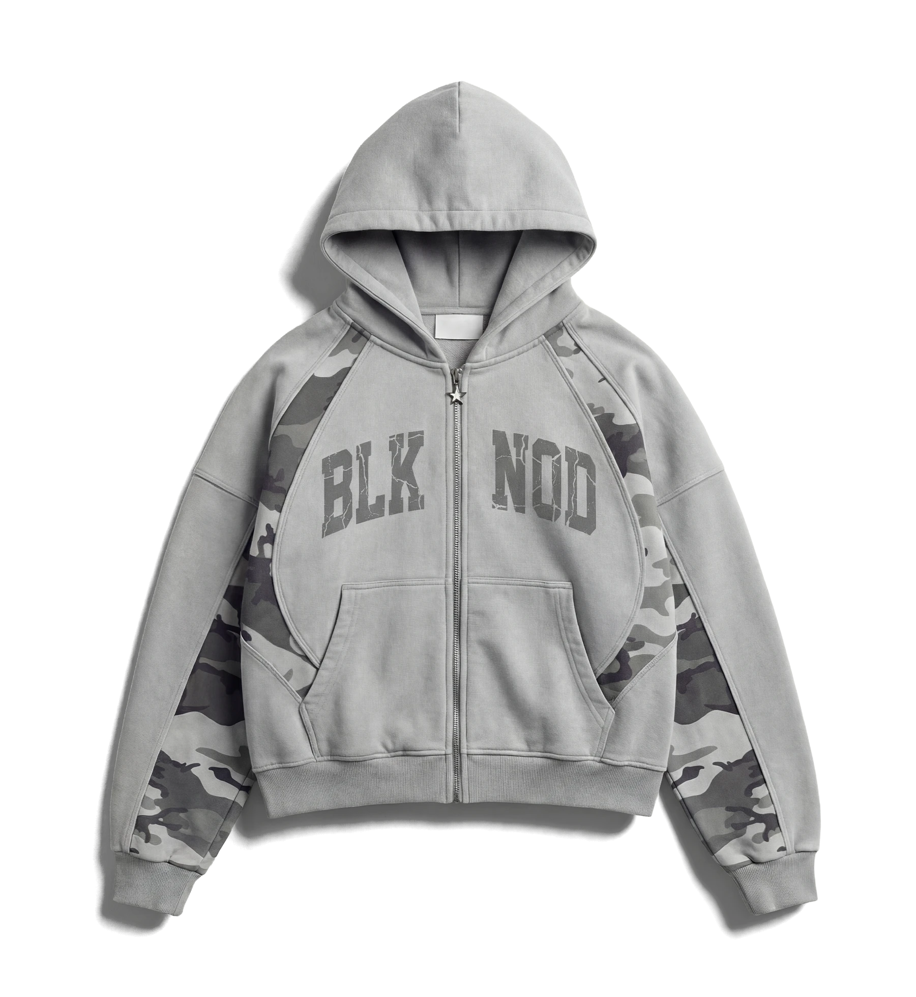 CONFIG / FIELD ZIP HOODIE — GREY