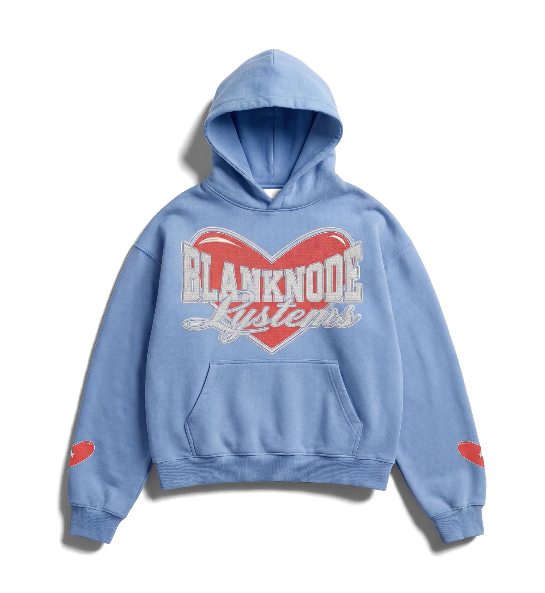 SYSTEM / SIGNAL HOODIE — BLUE